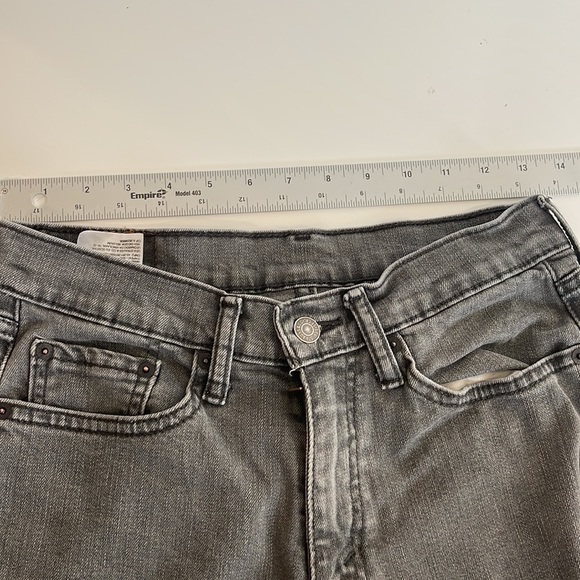 Levi’s 514 Gray Straight Jeans size 29 x 30 - Picture 8 of 12